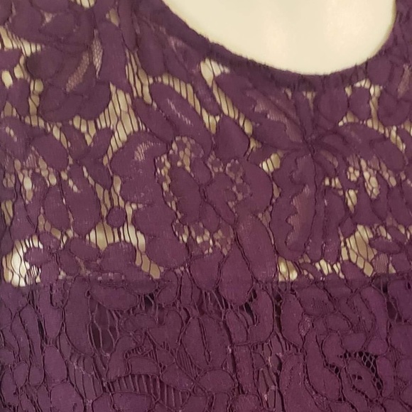 Truth & Fable Lace Trim Maxi Dress, Size M - Picture 4 of 9